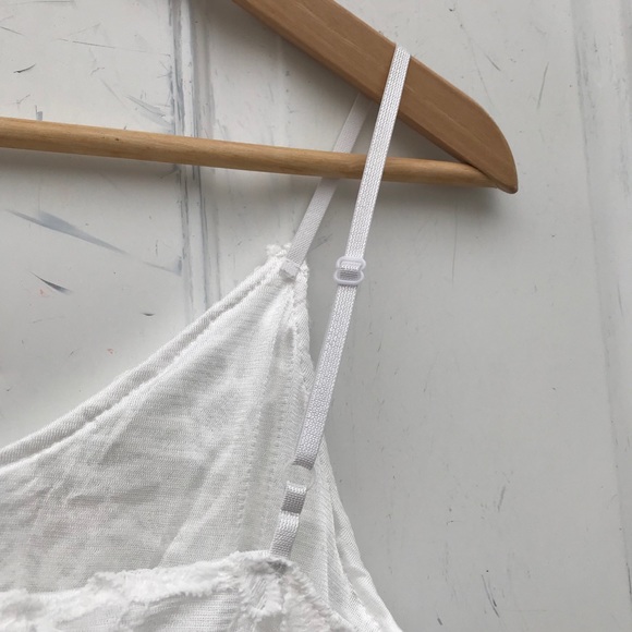 LAST 1: NEW White V-neck High Low Dress - Picture 7 of 8